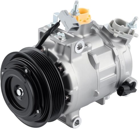 AC Compressor with Clutch Fit for Ram 1500 2014-2018 for Ram 1500 Classic 2019-2023 V8 5.7L CO 29182C Automotive Replacement A/C Compressor 68140664AC, 68140664AE, 198380 in Kuwait