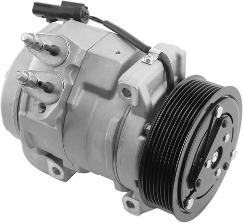 Aparts A/C Compressor with Clutch Fit for Mitsubishi RVR 2.4L 2015, 2018-2020,Eclipse Cross 1.5L 2018-2020, 2022-2023, Lancer 2.0L 2009-2016 Replace for 7812A215; AKS200A208A 98491, CO29091C in Saudi Arabia