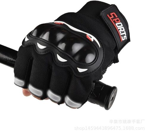 Tactical Fingerless Gloves for Motorbike Motorcycle Cycling Climbing Hiking Hunting Gloves in Saudi Arabia
