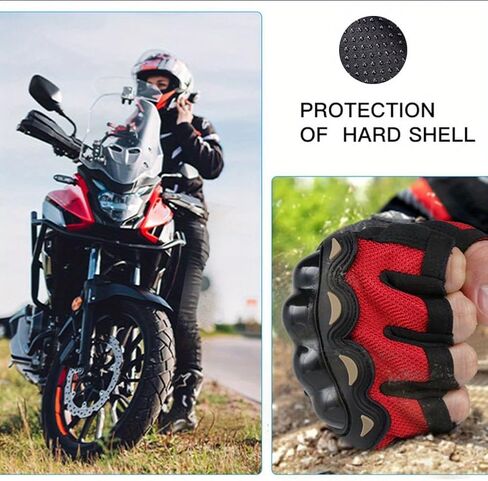 Tactical Fingerless Gloves for Motorbike Motorcycle Cycling Climbing Hiking Hunting Gloves in Saudi Arabia