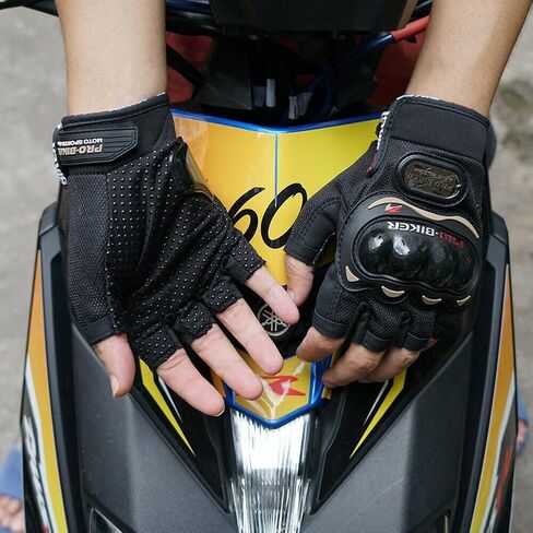 Tactical Fingerless Gloves for Motorbike Motorcycle Cycling Climbing Hiking Hunting Gloves in Saudi Arabia