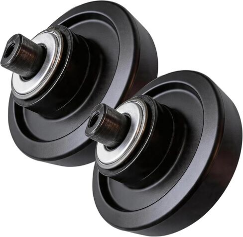 Rear Idler Wheel for Mini Skid Steer Track Loader Compatible with EG360 HT360 MS360 YSRT14, Forged Steel Construction, Double Sealed Bearing, Undercarriage Replacement Part in Kuwait