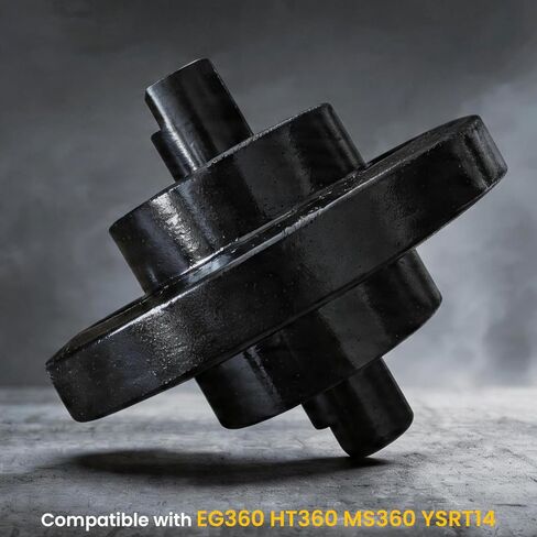 Rear Idler Wheel for Mini Skid Steer Track Loader Compatible with EG360 HT360 MS360 YSRT14, Forged Steel Construction, Double Sealed Bearing, Undercarriage Replacement Part in Kuwait