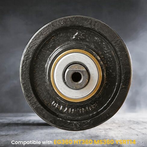 Rear Idler Wheel for Mini Skid Steer Track Loader Compatible with EG360 HT360 MS360 YSRT14, Forged Steel Construction, Double Sealed Bearing, Undercarriage Replacement Part in Kuwait