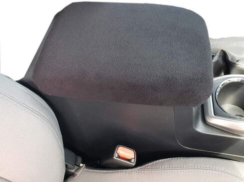 Car Console Covers Plus Made in USA Designed for Subaru Outback 2020-2026 Fleece Auto Armrest Center Console Cover Protector Black in Saudi Arabia