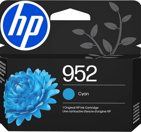 HP 952 Cyan, Magenta, Yellow Ink Cartridges (3-pack) | Works with HP OfficeJet 8702, HP OfficeJet Pro 7720, 7740, 8210, 8710, 8720, 8730, 8740 Series | Eligible for Instant Ink | N9K27AN in Saudi Arabia
