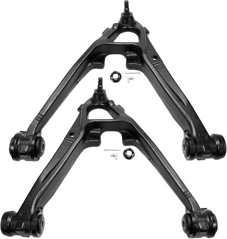 Detroit Axle - 4WD Front End 14pc Suspension Kit for Silverado Sierra Yukon XL Suburban 1500 Tahoe Avalanche Escalade, 2 Wheel Bearing Hubs 4 Control Arms 4 Tie Rods 2 Sway Bars 2 Boots Replacement in Kuwait