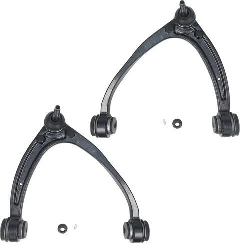 Detroit Axle - 4WD Front End 14pc Suspension Kit for Silverado Sierra Yukon XL Suburban 1500 Tahoe Avalanche Escalade, 2 Wheel Bearing Hubs 4 Control Arms 4 Tie Rods 2 Sway Bars 2 Boots Replacement in Kuwait