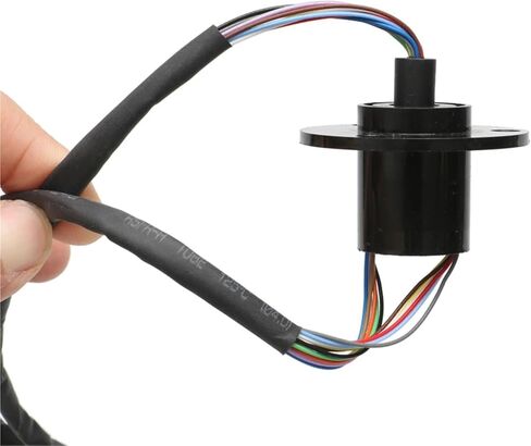 1PCS Dia.22mm 6CH 12CH 2A Double Contact Gold-plated Slip Ring Standard Type Conductive Slipring 360° Rotation Joint in Saudi Arabia