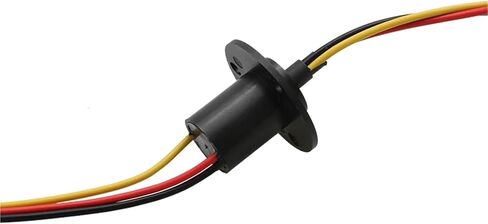 1PCS High Power Flange Slip Ring 3CH 20A Large Current Collector Conductive Slipring 360 degree Rotation Joint Connector Ring in Saudi Arabia
