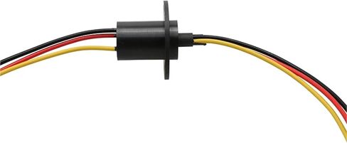 1PCS High Power Flange Slip Ring 3CH 20A Large Current Collector Conductive Slipring 360 degree Rotation Joint Connector Ring in Saudi Arabia