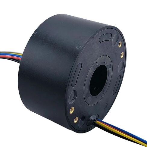 GK2586-6P10 6-Wire Conductive Ring 360 Degree Rotating Collector Slip Ring Hollow Through Hole Electrical Connector in Saudi Arabia