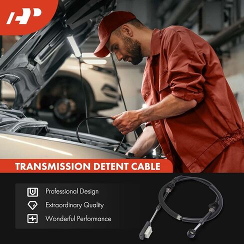 كابل حماية ناقل الحركة الأوتوماتيكي A-Premium 49.80 بوصة متوافق مع Ford Mustang 2005-2010، 4.0L 4.6L، ناقل حركة أوتوماتيكي in Kuwait