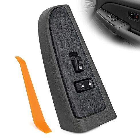 TOP-MAX Passenger Side Power Window Switch w/Bezel Compatible with 2003-2007 Chevy Silverado Avalanche Suburban Tahoe GMC Sierra Yukon Escalade Hummer H2, Master Window Control Replacement in Kuwait