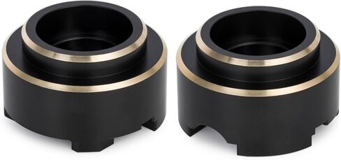 F10T Axle Brass Weights Rear Axle Tube Cap for 1/10 RC Crawler Vanquish F10T Axles VS4-10 Chassis Upgrade Parts (Front Rear Kit) in Kuwait
