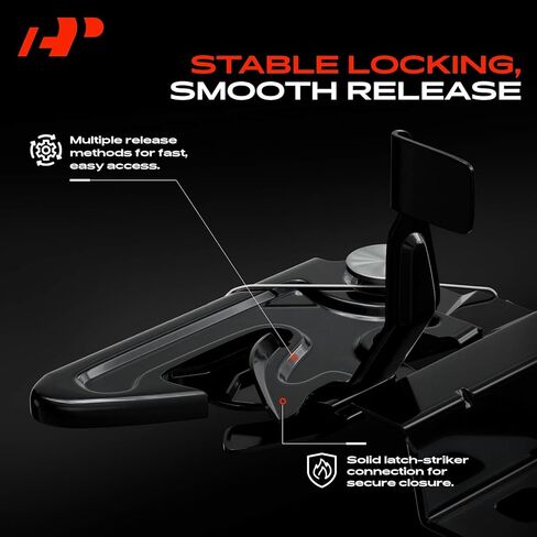 A-Premium Hood Latch Lock Compatible with 2010-2024 Toyota 4Runner, Front Hood Lock Engine Bonnet Latch Assembly in Kuwait