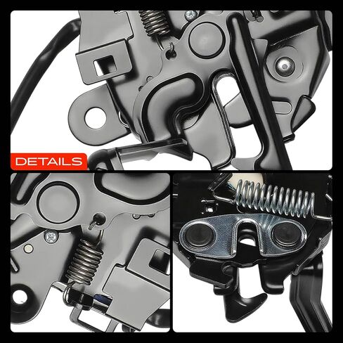 A-Premium Hood Latch Lock Compatible with 2010-2024 Toyota 4Runner, Front Hood Lock Engine Bonnet Latch Assembly in Kuwait