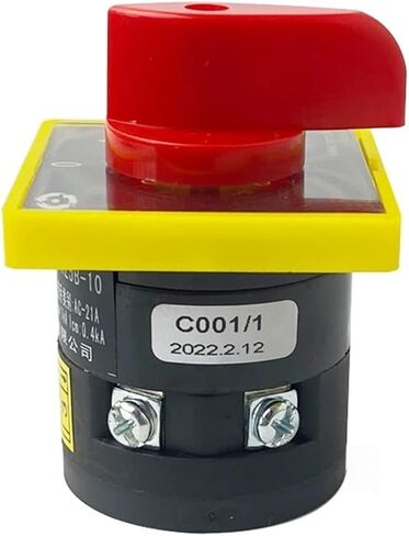 0-1 Isolation On-Off Two Position 10A 3kw 380V Onel Level Silver Contact Changeover Rotary Cam Switch HZ5B-10C001/1 in Saudi Arabia