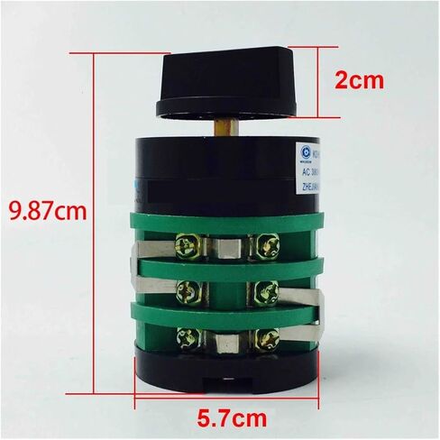 8 Position Rotary Switch KDHC-32/3X8 Welding Machine Cam Switches AC50Hz 32A 3 Poles Changeover Welder in Saudi Arabia