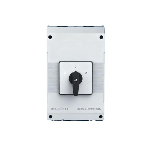 Waterproof & Weatherproof Rotary Switch IP65, ON-Off 100A/150A, 1-0-2 63A/100A Manual Electrical Control(3POLES ON-Off Switch,100A) in Saudi Arabia