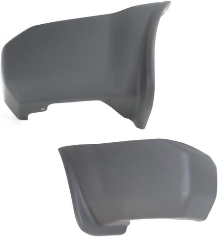 KarParts360 For Nissan Xterra 2000 01 02 03 2004 Bumper Ends Rear, Driver And Passenger Side | Pair | Plastic | Textured | Replacement For NI1105114, NI1104114 | H50247Z000, H50257Z000 in Kuwait