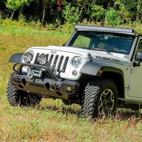 ARIES FRONT MODULAR BUMPER BRUSH GRD, black (2081255) in Kuwait