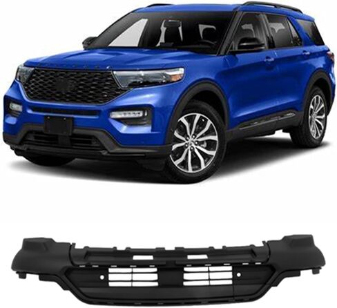 GXYWADY Bumper Lower Valance with Sensor Holes and Tow Hook Hole Cover Replacement for Explorer 2020 2021 2022 LB5Z17D957CA LB5Z17D957GA in Kuwait