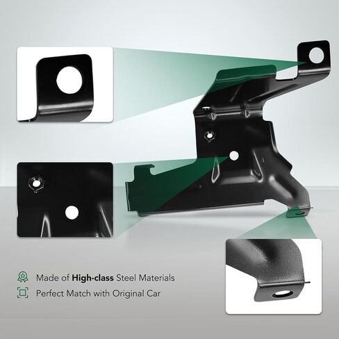 YHTAUTO Front Driver Outer Side Bumper Bracket Compatible with GMC Sierra 1500 2007-2013, Steel in Kuwait
