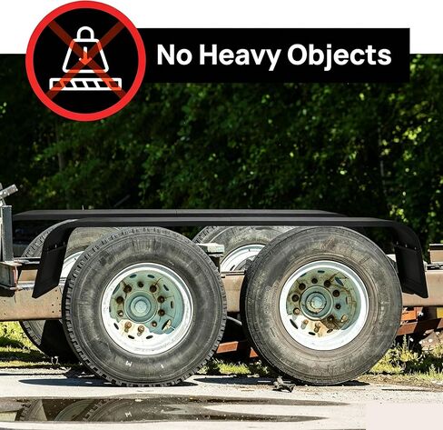 Detachable Trailer Fenders Double Axle for 13"-15" Tires with Assembly Structure Design-Steel Diamond Tread Plate Tandem Axle, Detachable Trailer Fenders Suitable for Car Hauler/Cargo in Saudi Arabia