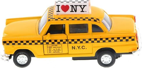 I Love NY Taxi, Yellow 9589W-ILNY - 4.5" Scale Diecast Model Car in Saudi Arabia