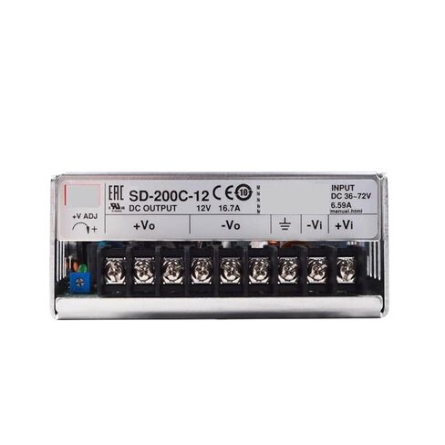 1pcs SD-200C-12 36-72VDC O/P 12V16.7A 200W Single Output DC-DC Converter Switching Power in Saudi Arabia