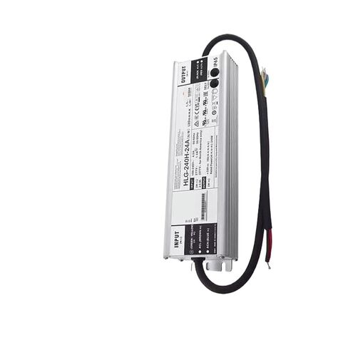 1pcs HLG-240H-24A 240W 24V10A Switching Power Supply LED Power PFC Waterproof lamp Constant Voltage Constant Current in Saudi Arabia