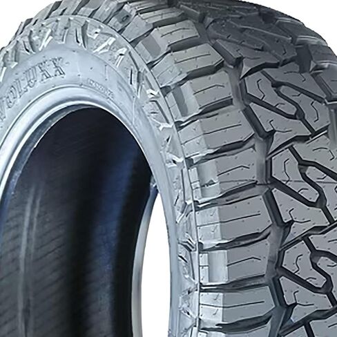 إطار شعاعي للشاحنة الخفيفة للطرق الوعرة Evoluxx Rotator R/T All-Terrain Mud-35X12.50R18LT 35X12.50X18 35X12.50-18 128Q نطاق التحميل F LRF 12-Ply BSW جدار جانبي أسود in Kuwait