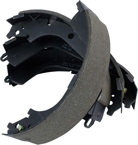 TRQ Front and Rear Brake Pad & Rotor,Shoe & Drum Kit Semi-Metallic Compatible with 2009-2013 Chevrolet Silverado 1500 GMC Sierra 1500 in Kuwait
