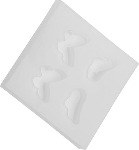 Silicone Mold, 9 Types Earring Mould Set, DIY Handmade Jewelry Decorations with Smooth Surface, Ideal for Oven, Refrigerator & Microwave in Kuwait