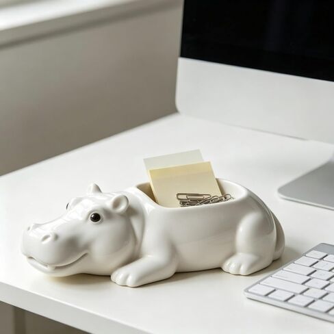Hippopotamus Flower Pot Silicone Resin Mold, Hippo Animal Epoxy Resin Casting Planter Pot Mold, Candle Holder, Jewelry Container Vessels Pen Holder, Concrete Cement Clay Plaster Molds for Home Decor in Saudi Arabia
