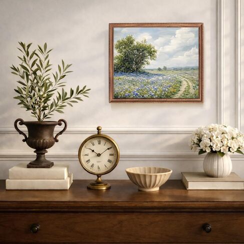 FOPENEM Wildflower Meadow Diamond طقم الطلاء للبالغين المبتدئين 9.8x11.8 بوصة، الريف Cottagecore المناظر الطبيعية جوهرة الماس اللوحة الفنية مجموعات لديكور جدار المنزل in Kuwait