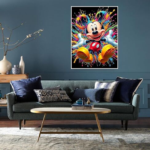 payjik Diamond Art Kits for Adults,Complete DIY Diamond Art with Full Round Drill Canvas, Relaxing Craft for Home Wall Decor, Unique Gift for Women & Beginners 12x16 in in Saudi Arabia