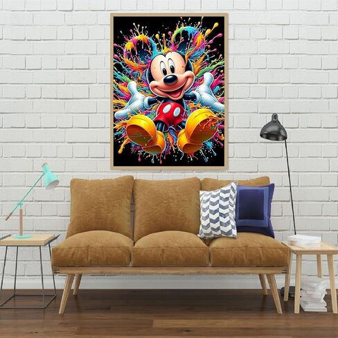 payjik Diamond Art Kits for Adults,Complete DIY Diamond Art with Full Round Drill Canvas, Relaxing Craft for Home Wall Decor, Unique Gift for Women & Beginners 12x16 in in Saudi Arabia