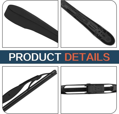 Rear Windshield Wiper Arm & Blade Replacement for Buick Encore (2013-2022) & Chevy Trax (2015-2020) - Replaces 95915136, 95466019, 95915137 in Kuwait