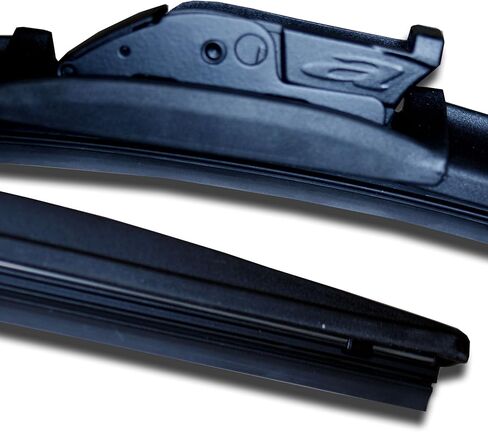 WBU-16-16 Multiple Adapter Bracketless Windshield Wiper Blade, 16" (400mm) Driver Side & 16" (400mm) Passenger Side, Set of 2 in Kuwait
