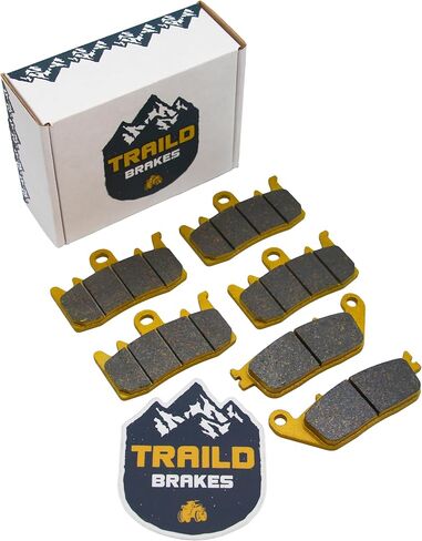Traild Ceramic Brake Pads Fits Indian Challenger 1800 2020-2026 Front & Rear Complete Set in Kuwait
