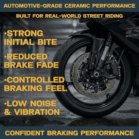 Traild Ceramic Brake Pads Fits Indian Challenger 1800 2020-2026 Front & Rear Complete Set in Kuwait