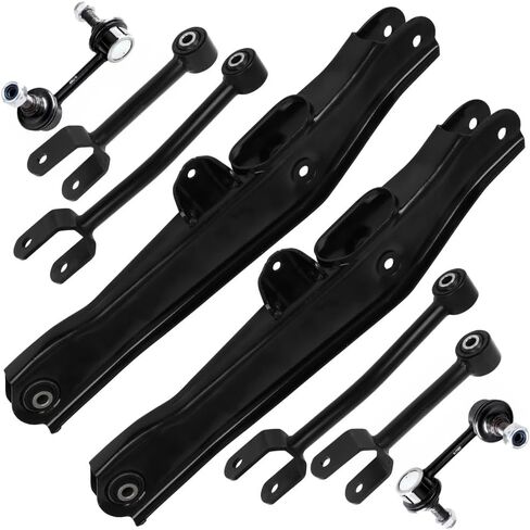 ASAPE 8 Pcs Rear Control Arm Suspension Kit Fit 2011 2012 2013 2014 for Chrysler 200 2011-2014 for Dodge Avenger Include Rear Lower Control Arm Sway Bar End Link in Kuwait