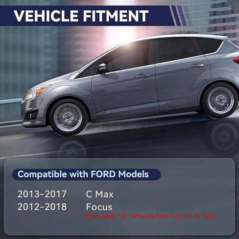 طقم ذراع التحكم السفلي الأمامي مع البطانات ذات المفاصل الكروية المتوافقة مع 2013-2017 Ford C Max، 2012-2018 Focus (باستثناء العجلات مقاس 15 بوصة، وليس لـ ST أو RS) وصلة شريط Sway Bar Link الخارجي لقضيب التعادل الداخلي K622788 K622753 in Kuwait