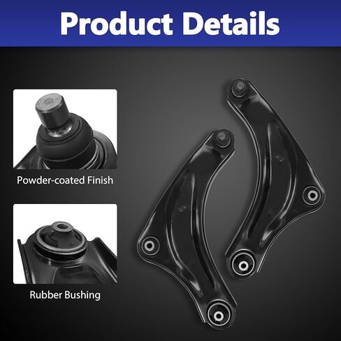 10Pcs Suspension Kit Front Lower Control Arm Sway Bar Tie Rod End Link Rack Pinion Boot with Ball Joint Assembly Replacement for Nissan Juke 2011-2017 Nissan LEAF 2011 2012 in Kuwait
