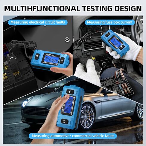 Joinfworld Car Fuse Tester Automotive Circuit Fault Probe Tester 20A 48V with Led Display & Front Lighting Car Relay Fuse Checker for Current Circuit Testing in Kuwait