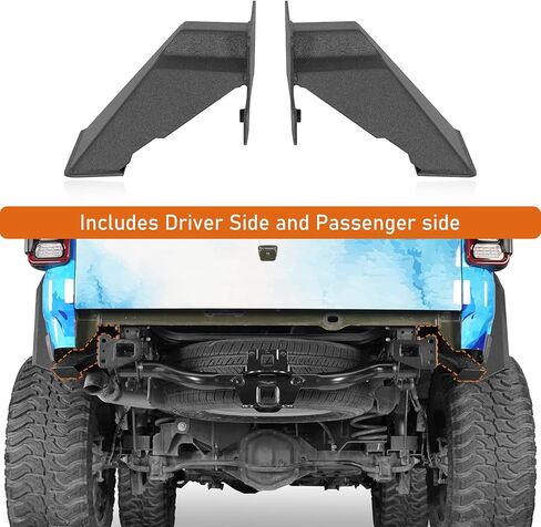 Hooke Road Rear Bumper Frame Mounts Compatible with 2020 2021 2022 2023 2024 2025 2026 Jeep Gladiator JT, Rear Bumper Mounting Blocks A Pair in Kuwait