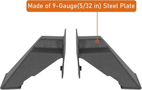 Hooke Road Rear Bumper Frame Mounts Compatible with 2020 2021 2022 2023 2024 2025 2026 Jeep Gladiator JT, Rear Bumper Mounting Blocks A Pair in Kuwait