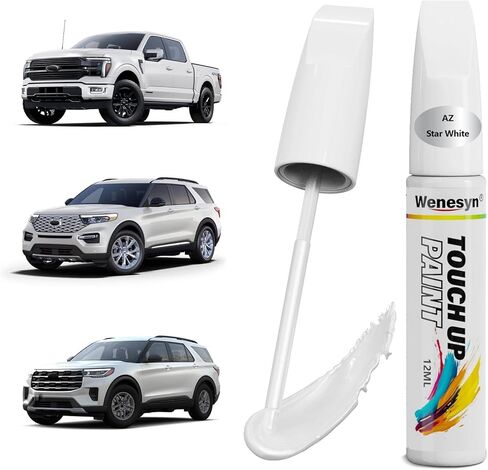 طلاء PQ Race Red Touch Up متوافق مع Ford، مزيل خدوش طلاء السيارة لإصلاح النكات والرقائق، دهانات السيارات مطابقة تمامًا F150/Bronco/Focus/Transit/Mustang/Fiesta/Fleet in Kuwait